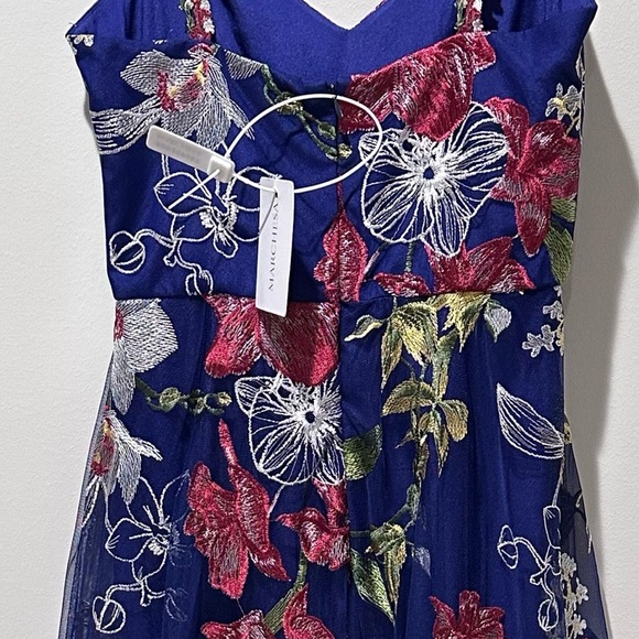 Marchesa Notte Embroidered Floral High
Low Dress sz 2 - Picture 9 of 14